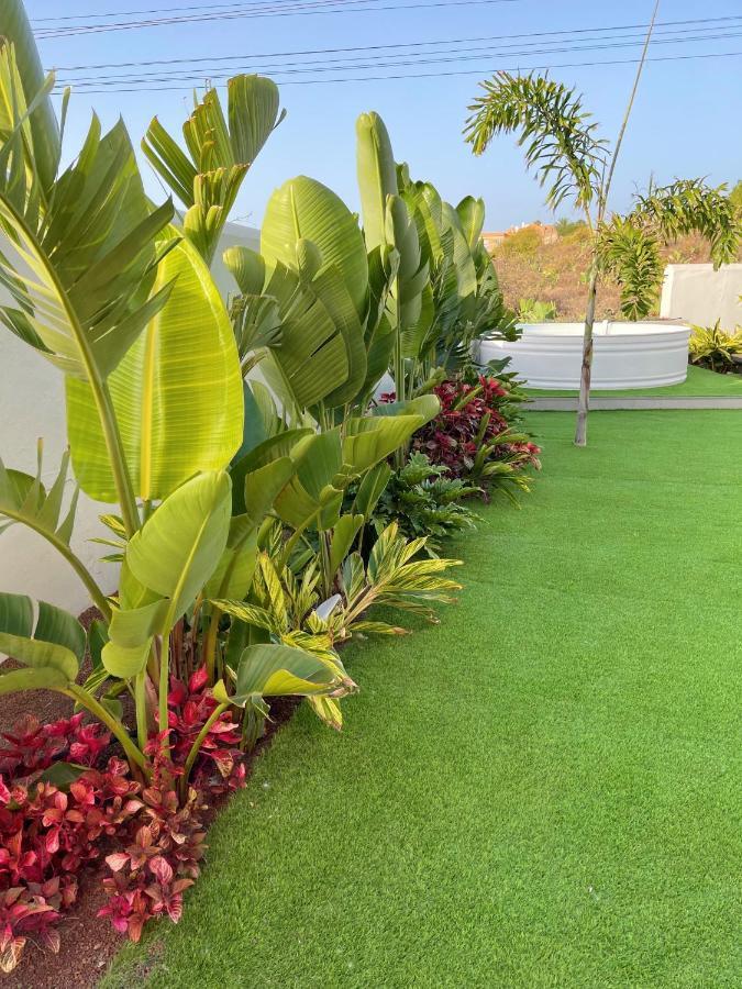 Casa Con Piscina Y Jardin Con Vistas Al Mar Villa Puerto de la Madera Buitenkant foto