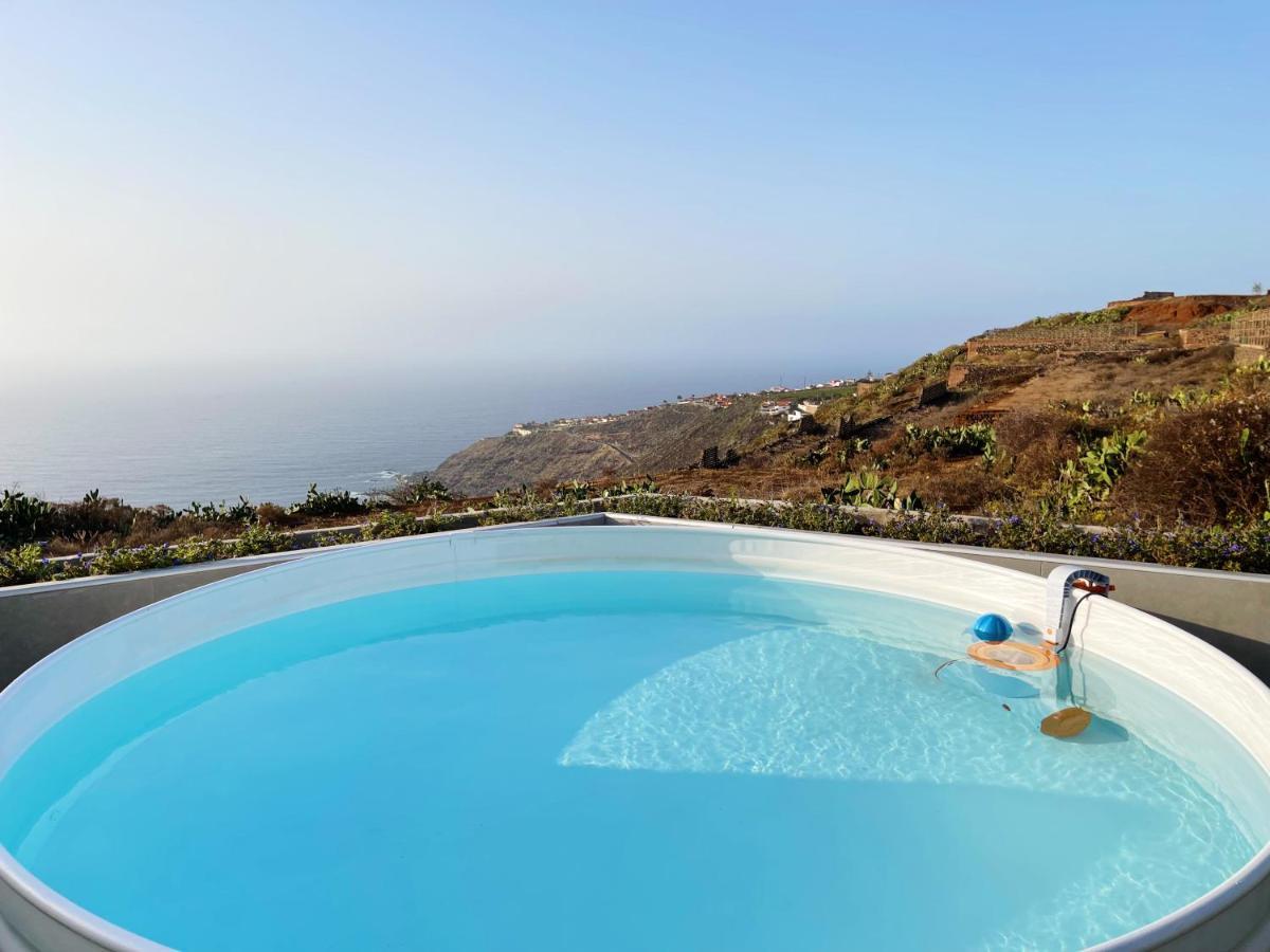 Casa Con Piscina Y Jardin Con Vistas Al Mar Villa Puerto de la Madera Buitenkant foto