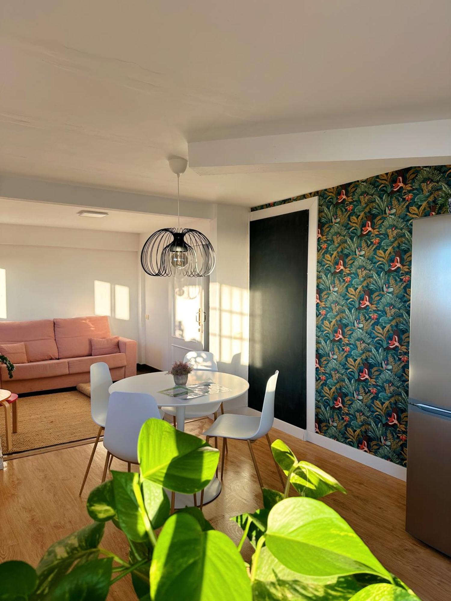 Casa Con Piscina Y Jardin Con Vistas Al Mar Villa Puerto de la Madera Buitenkant foto